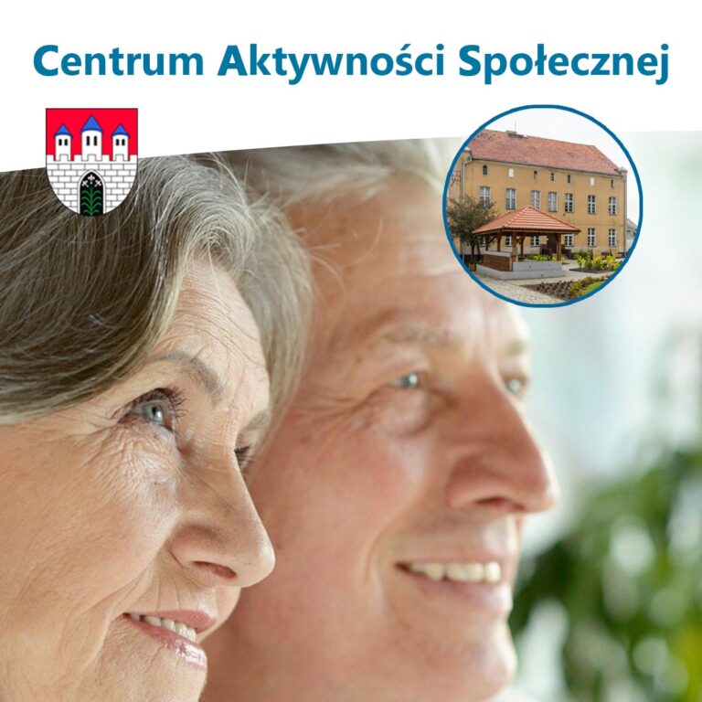 Centrum Aktywności Społecznej - uśmiechnięci seniorzy