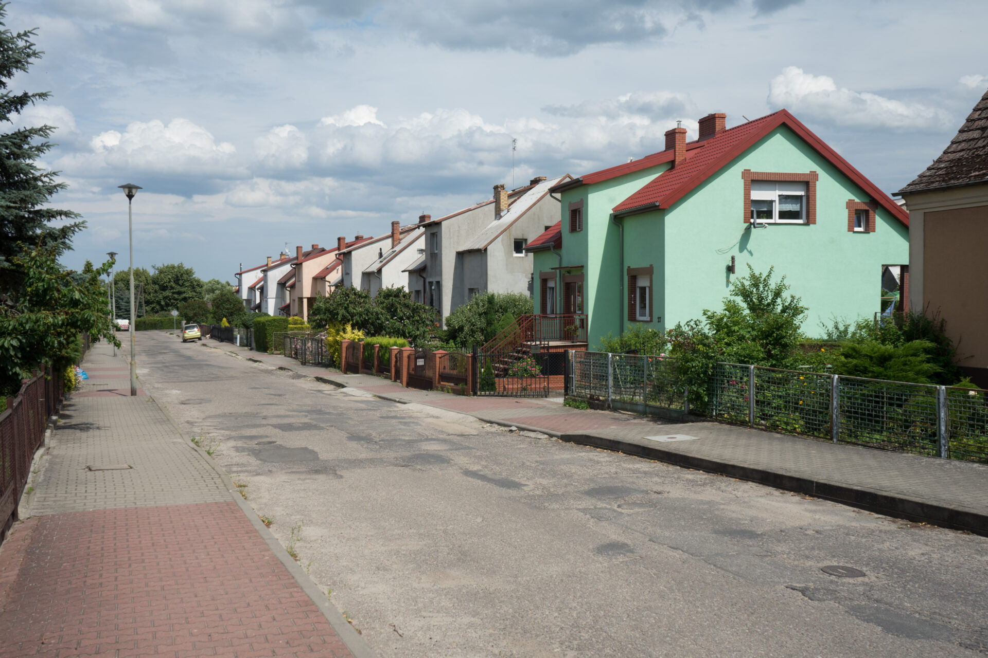 Na zdjęciu ulica Popiełuszki.