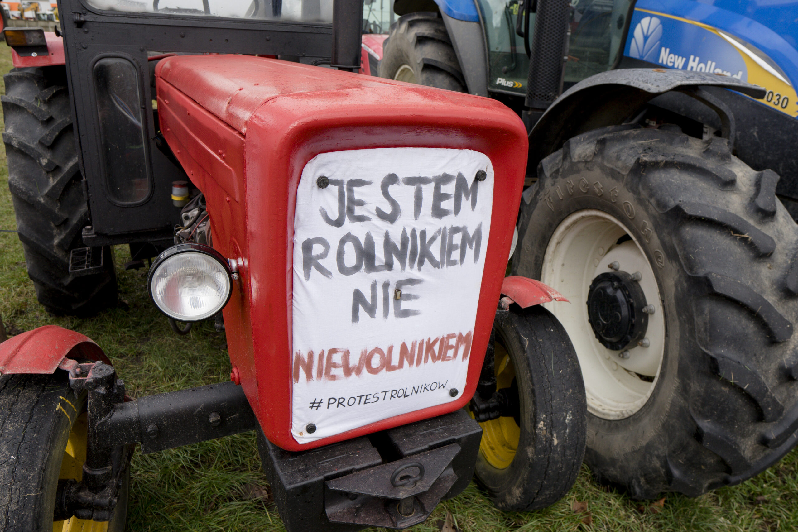 Na zdjęciu traktor rolniczy