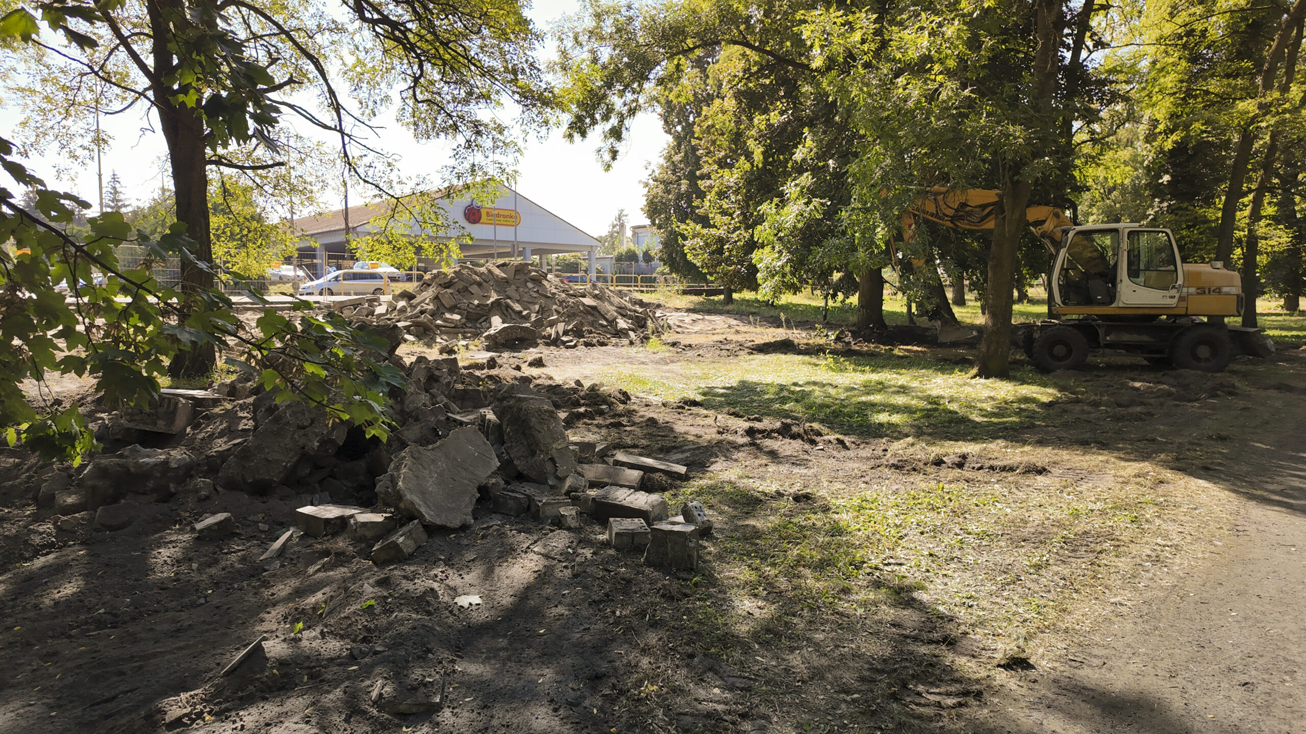 Na zdjęciu park miejski