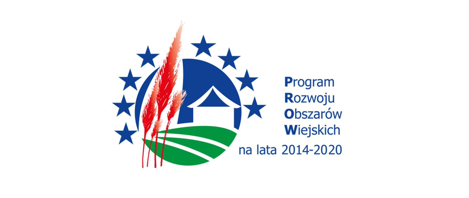 Grafika przedstawia logo Programu Rozwoju Obszarów Wiejskich