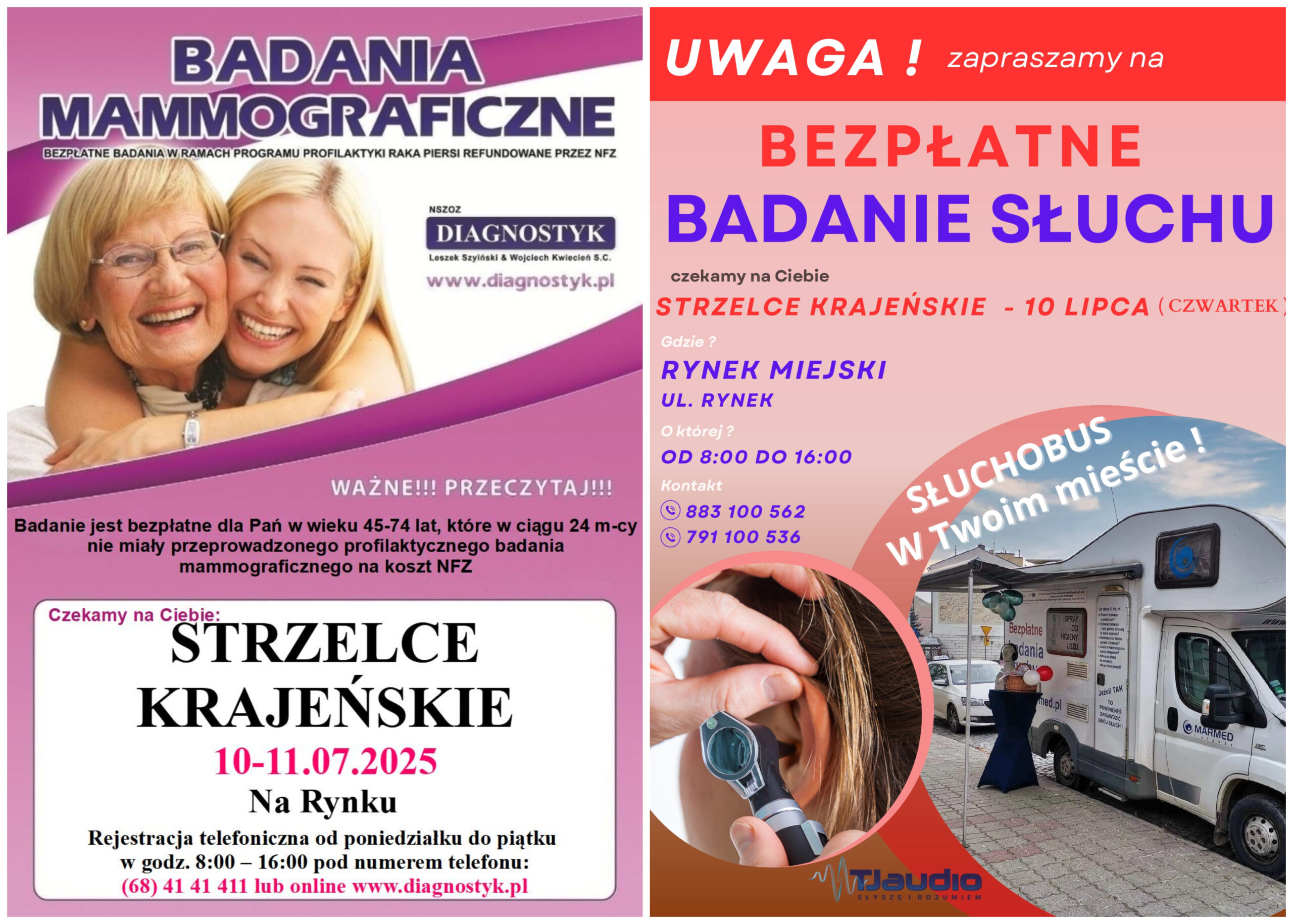 Plakaty wydarzeń