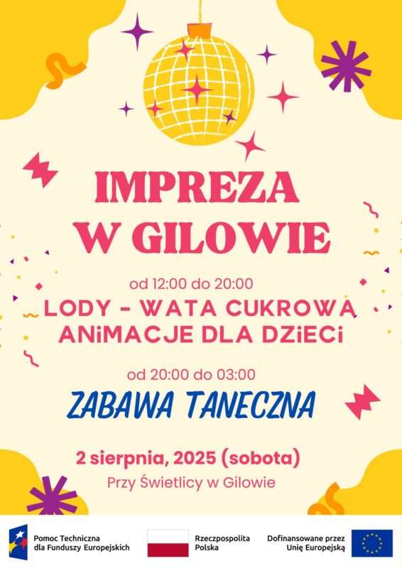 Plakat wydarzenia. Informacje w treści artykułu.