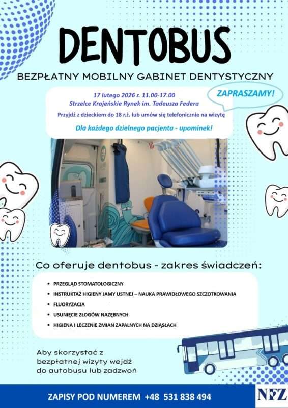 Plakat promujący akcję profilaktyczną.