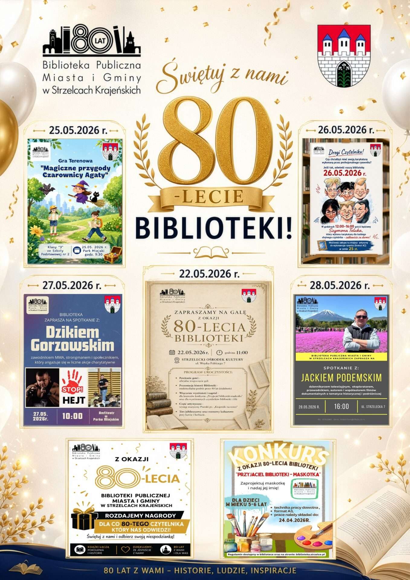 Plakat wydarzenia. Jego treść znajduje się w artykule.