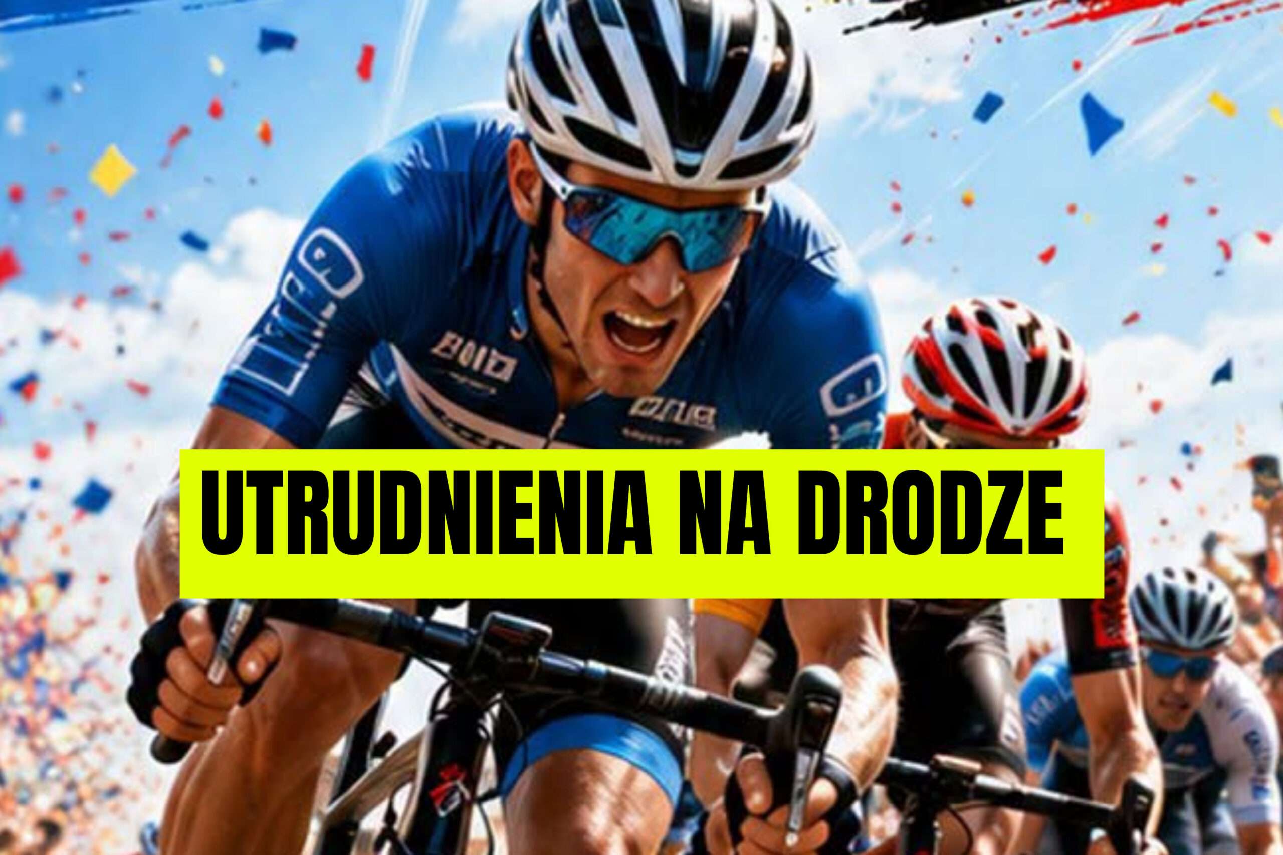 Na grafice kolaż i napis: utrudnienia w ruchu