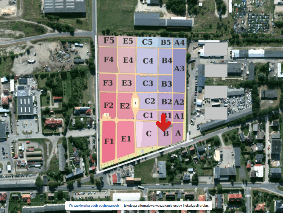 zrzut ekranu - informacje w treści wpisu